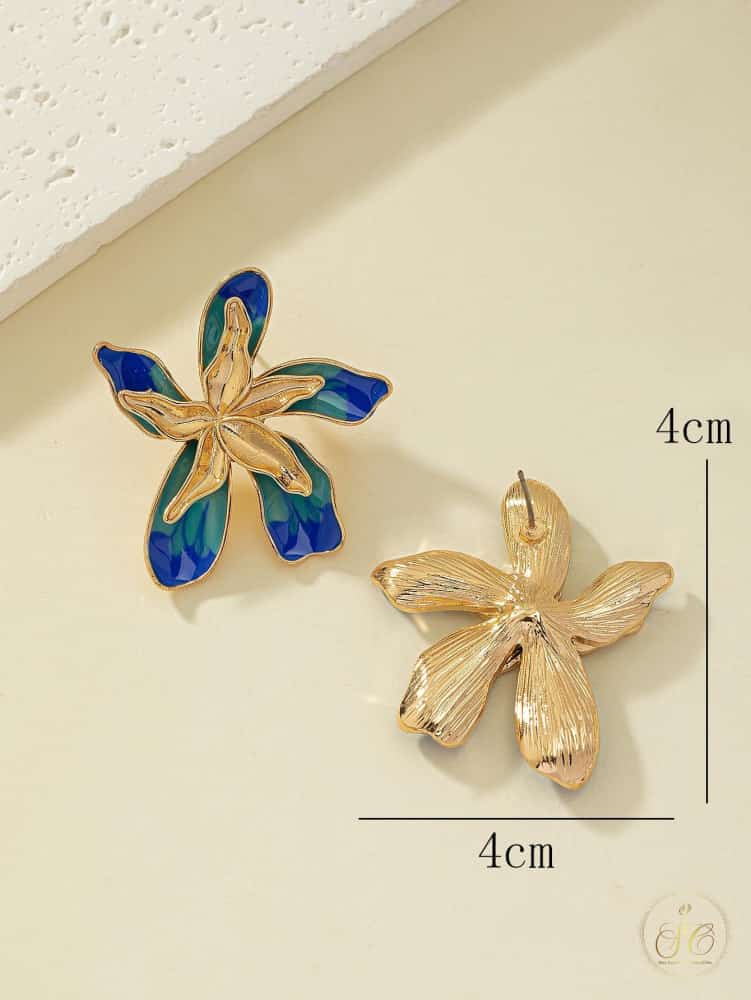 Refined Charming Flower Earrings - SeoulChic.store