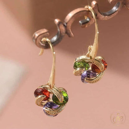 Classic Colorful Bohemian Pendant Earrings - SeoulChic.store