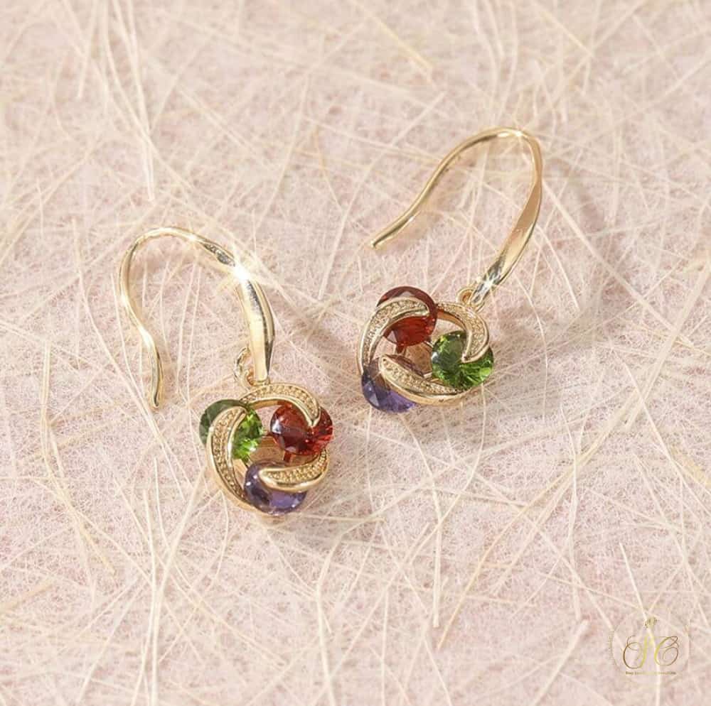 Classic Colorful Bohemian Pendant Earrings - SeoulChic.store