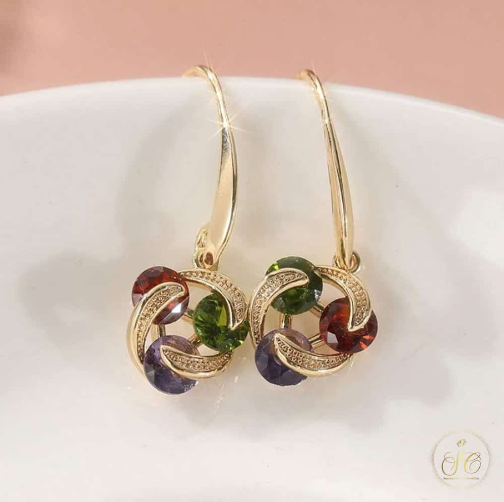 Classic Colorful Bohemian Pendant Earrings - SeoulChic.store