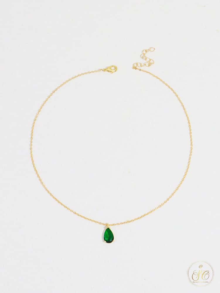 Classic Exquisite Vintage Green Pendant Necklace - SeoulChic.store