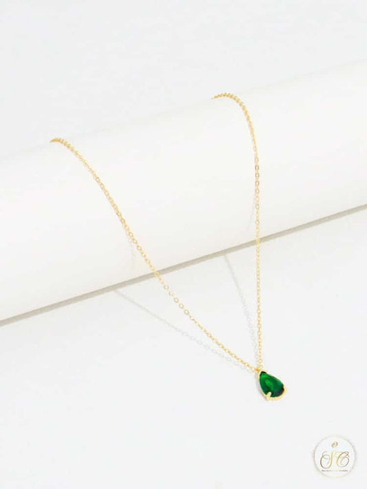 Classic Exquisite Vintage Green Pendant Necklace - SeoulChic.store
